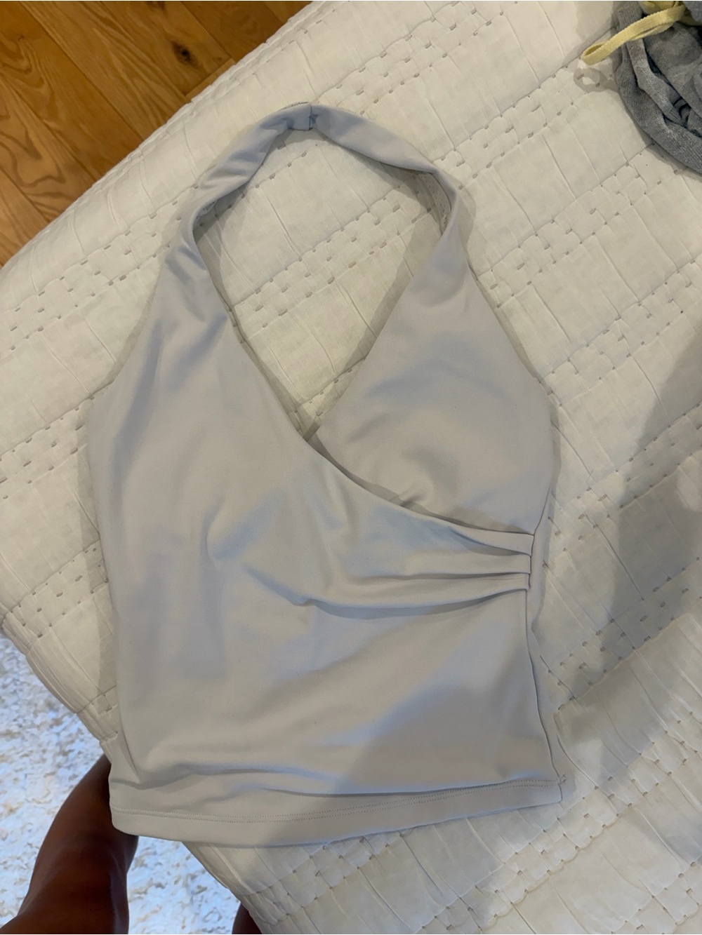 CSB Form Athena Halter Tank - Dusty Gray